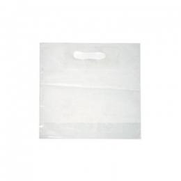 Bærepose plast hvid 40x45cm 45my 500stk