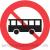Bus Forbudt 70cm C23.2 tavle